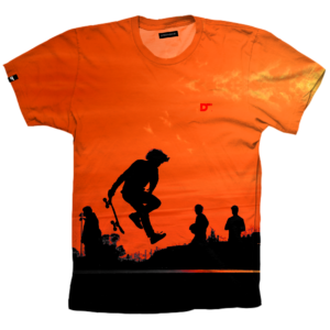 Camiseta Skate Orange delantera