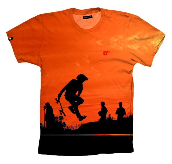 Camiseta Skate Orange delantera