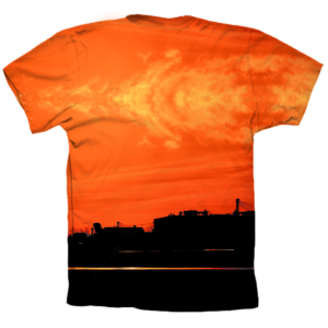 Camiseta Skate Orange trasera