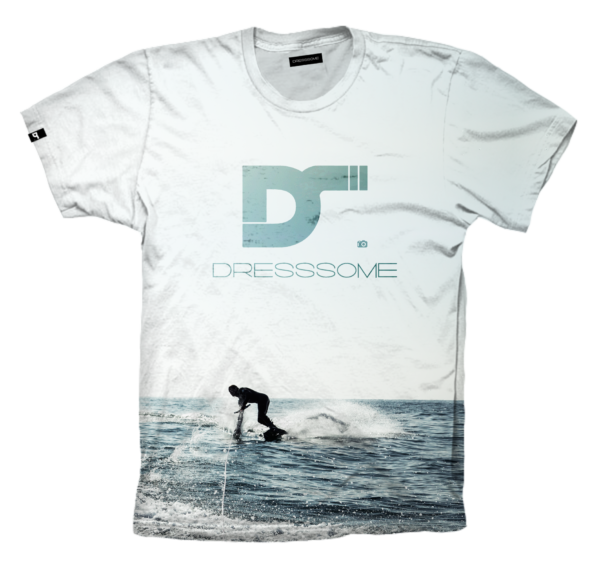 Camiseta Wake boat - Full print- Delantera