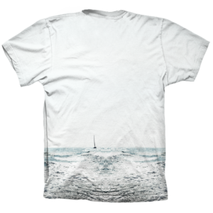 Camiseta wake boat - full print - trasera