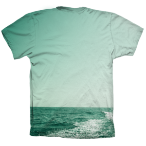 Camiseta Wake Green DS trasera