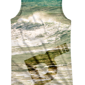 Camiseta de tirantes surfing trasera