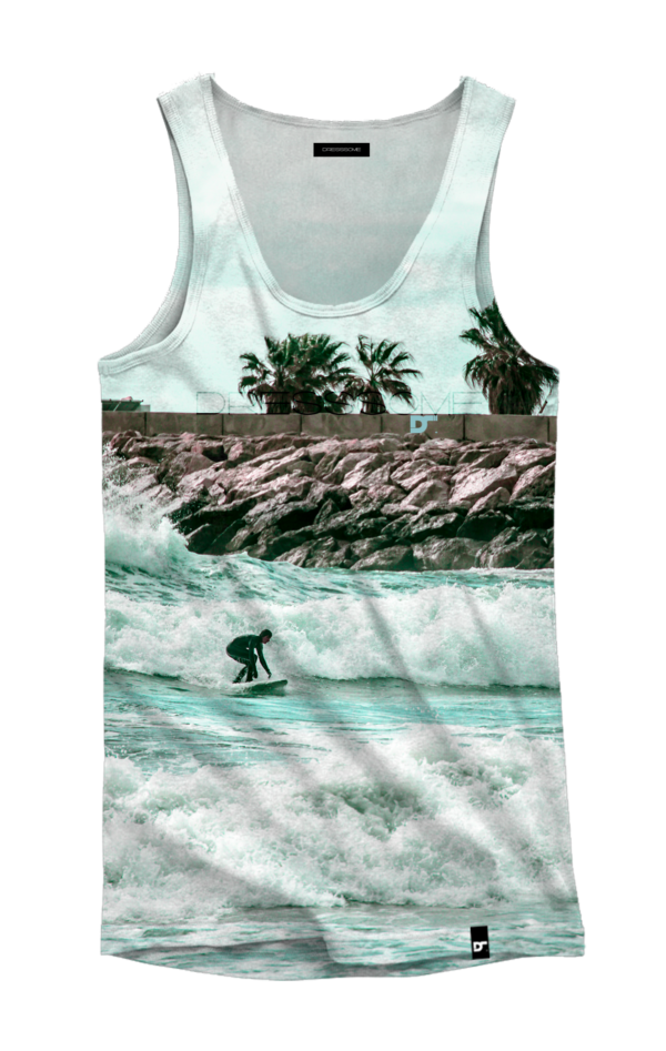 Camiseta de tirantes - Tropical Surf - delante