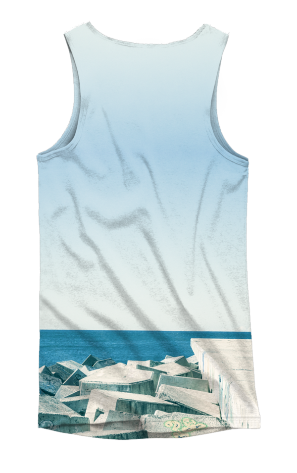 camiseta de tirantes Racok Jump - full print - trasera