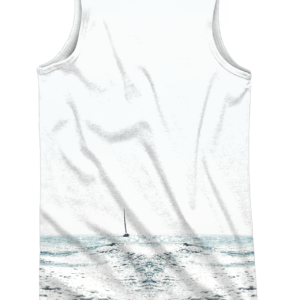 camiseta de tirantes - wake boat - trasera