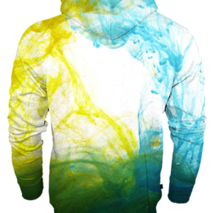 Sudadera full print abstract - trasera