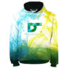 Sudadera full print abstract - delantera