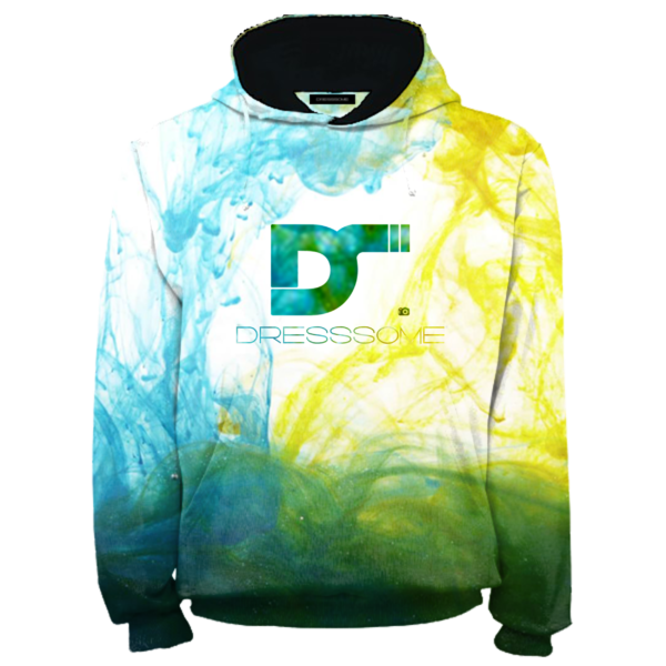 Sudadera full print abstract - delantera