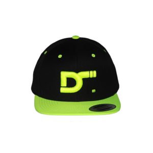 snapback-classic-2tones-blacklima-ds-front