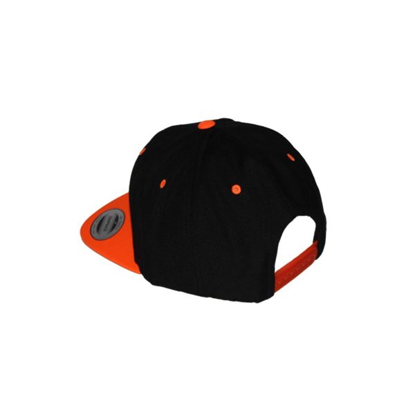 gorra-snapback-classic-2tones-blackorange-ds-back