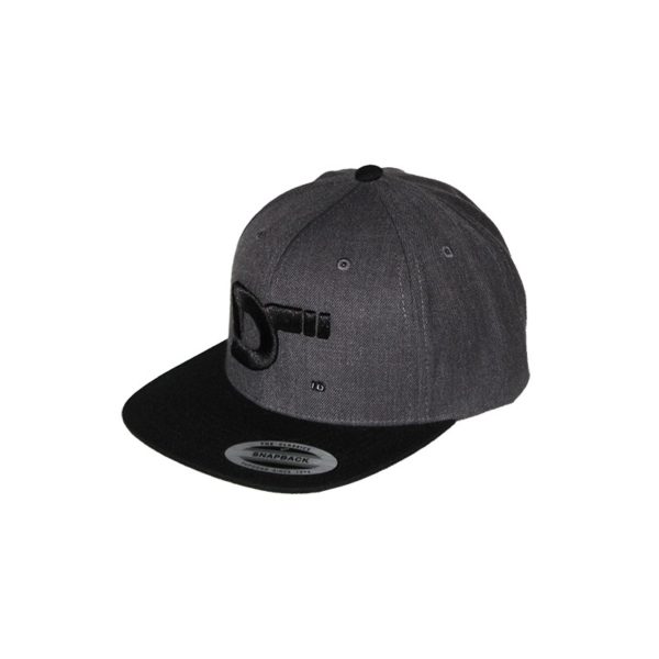 gorra-snapback-classic-2tones-charcoalblack-ds-lateral