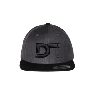 gorra-snapback-classic-2tones-charcoalblack-ds-front