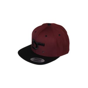 gorra-snapback-classic-2tones-maroonblack-ds-lateral