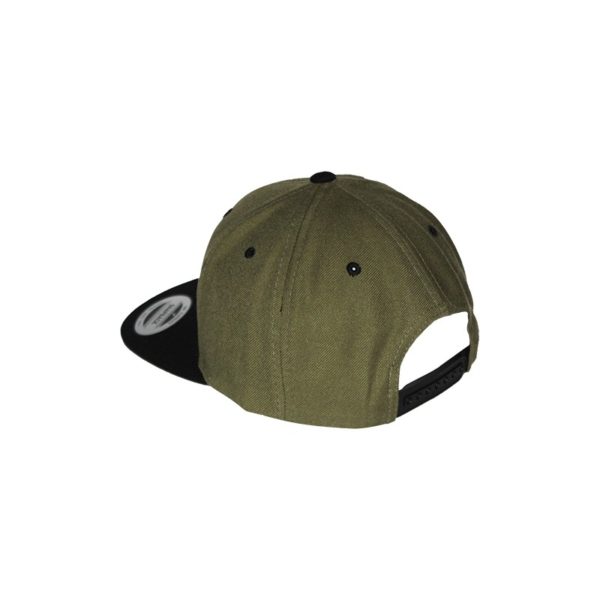 gorra-snapback-classic-2tones-oliveblack-ds-back