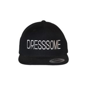 gorra-snapback-classic-black-dresssome-front