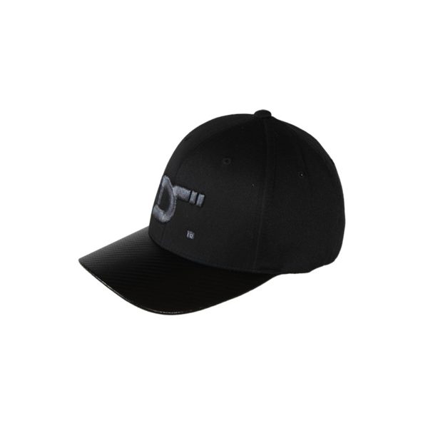 Gorra-wooly-combed-black-carbon-ds-lateral