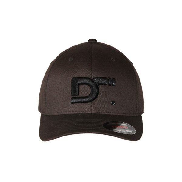 gorra-flexfit-wooly-combed-brown-ds-front