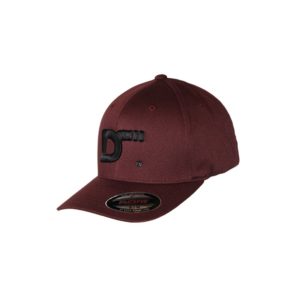 Gorra-Flexfit-Wooly-combed-maroon - lateral