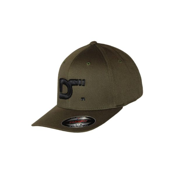 Gorra-Flexfit-wooly-combed-olive-ds lateral